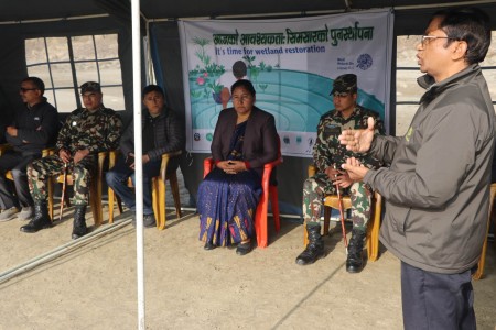 सिमसार क्षेत्रको पुनःस्थापना आजको आवश्यकताः मन्त्री नमुना